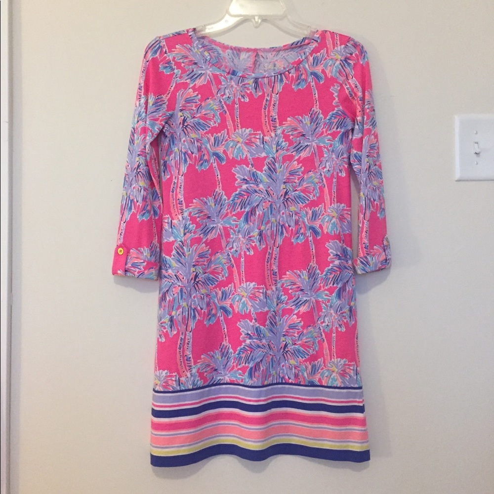 Lilly Pulitzer Cotton 3/4 Sleeve Dress